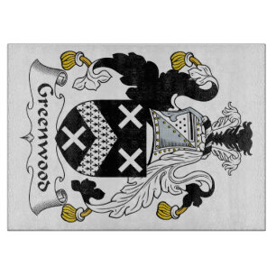 Greenwood Family Crest Cutting Board