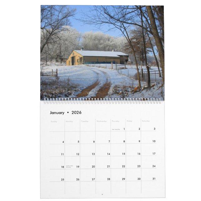 Greenwood Farms 2012 Calendar (Jan 2026)