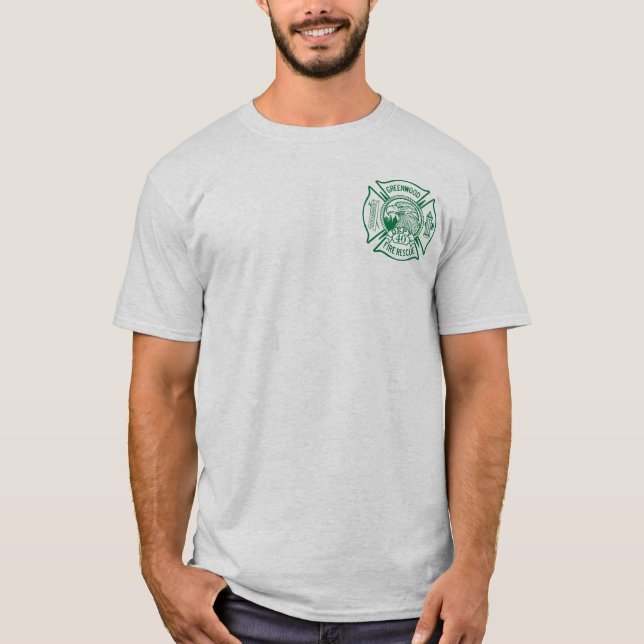 Greenwood Fire Rescue T-Shirt (Front)