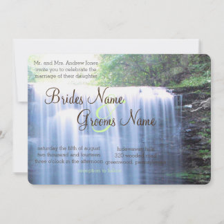 Greeny Nature Wedding Invitation