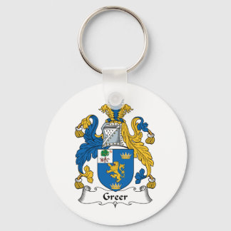 Greer Family Crest Keychain