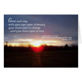 Greet Each Day... Religious (Front Horizontal)