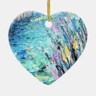 Greet Your Neighbors Ceramic Ornament