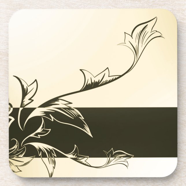 Greeting Beverage Coaster (Front)