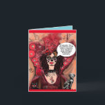Greeting  Card<br><div class="desc">Badgirlart</div>