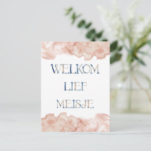 Greeting Card (4.25 x 5.6 in) - Welcome Dear Girl
