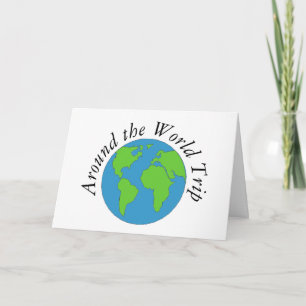 Greeting Card - Around the World