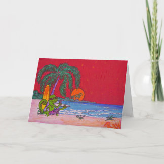 Greeting Card -BEACH TIME
