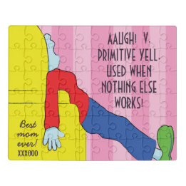 Greeting Card Best Mom Jigsaw Puzzle
