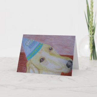 Greeting Card - Birthday - Dog Art