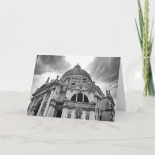 Greeting Card blank, with Church