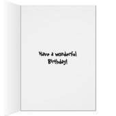 Greeting Card - Colorful Circles (Inside (Right))