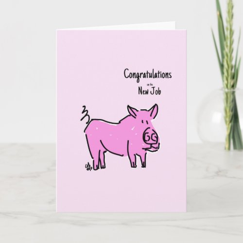 Greeting card _ Congratulations on the new job