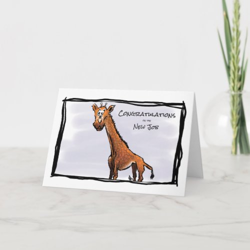 greeting card _ congratulations _ on the new job