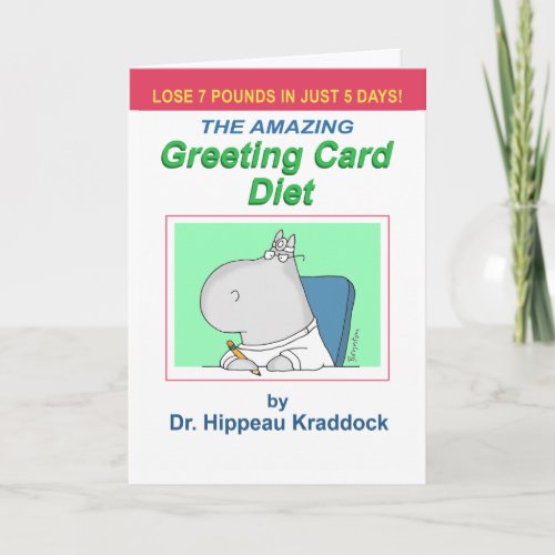 GREETING CARD DIET