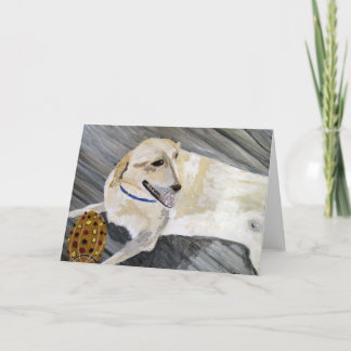 Greeting Card - Dog Art