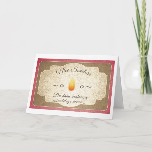 Greeting Card Doğum Günü Kutlama Kartı (Kadın) (Front)