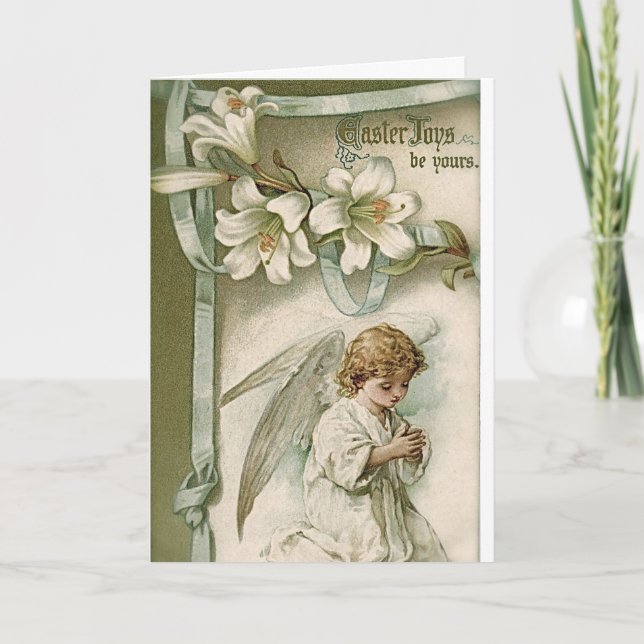 Greeting Card: Easter Joy Holiday Card (Front)