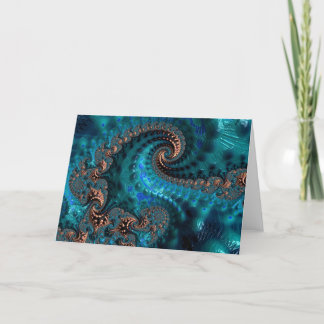 Greeting Card - F1203 "Moonlight Corals" 3