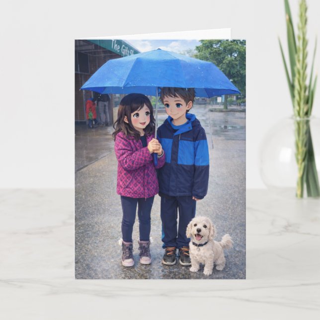 Greeting Card - First Love  (Front)