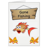 Greeting card fish cats (Front)