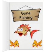 Greeting card fish cats (Inside (Right))