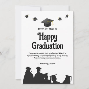 greeting card for graduation