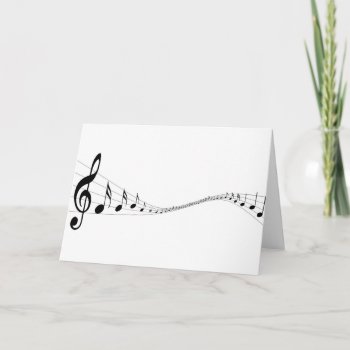 Greeting Card For Music Lovers by Letter_Art at Zazzle