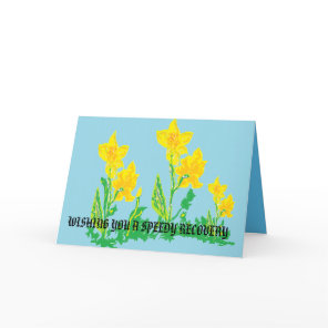 Greeting Card : Get Well Soon
