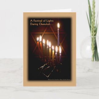 Greeting Card - Happy Chanukah