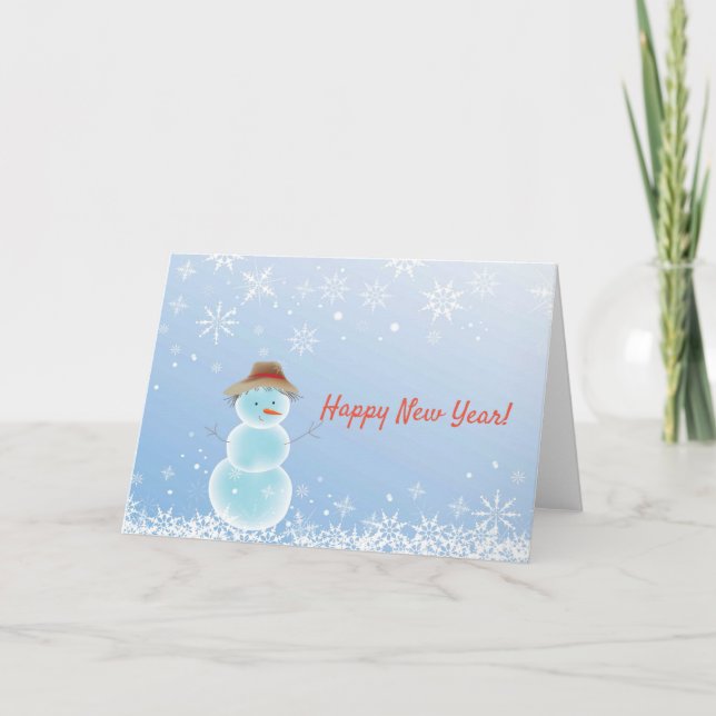 greeting card - happy new year (Front)