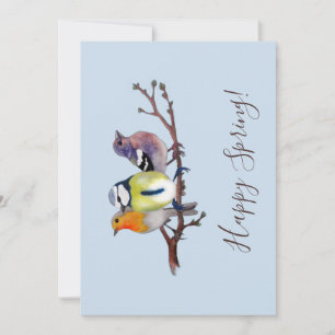 Greeting Card Happy Spring