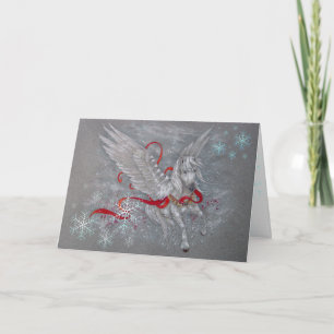 Greeting Card - Holiday Pegasus