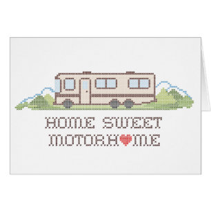 Greeting Card - Home Sweet Motor Home