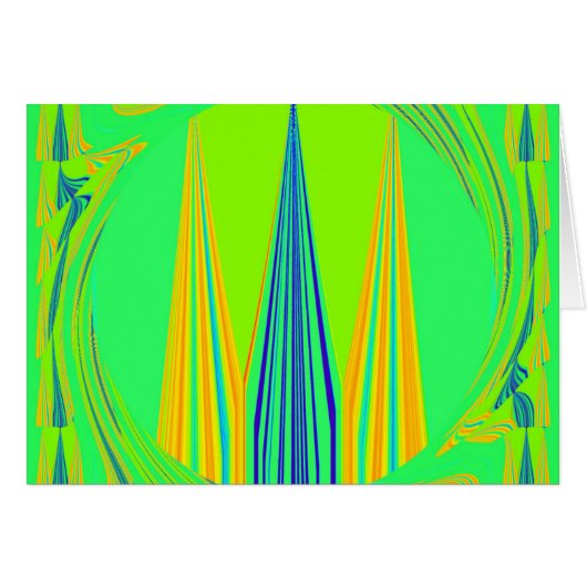 Greeting Card Horizontal Template (Front Horizontal)