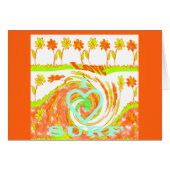 Greeting Card Horizontal Template (Front Horizontal)