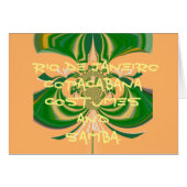 Greeting Card Horizontal Template (Front Horizontal)