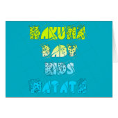 Greeting Card Horizontal Template (Front Horizontal)