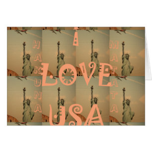 Greeting Card Horizontal Template