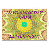 Greeting Card Horizontal Template (Front Horizontal)