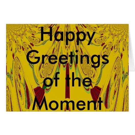 Greeting Card Horizontal Template (Front Horizontal)