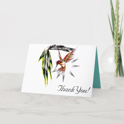Greeting Card Hummingbird