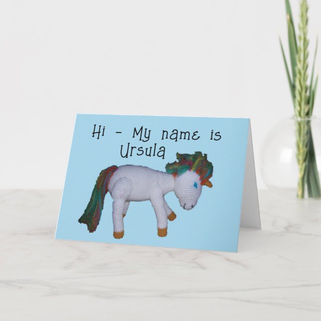 Greeting Card  - Inspirational Unicorn (Front)