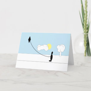 Greeting Card - Kite Flying Celebration