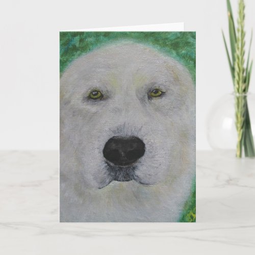 Greeting Card _ Labrador Retriever Dog Art