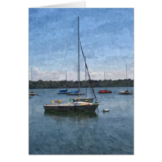 GREETING CARD: Lake Harriet Boats, Mpls., MN_Card