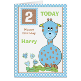 2 Year Old Birthday Cards | Zazzle