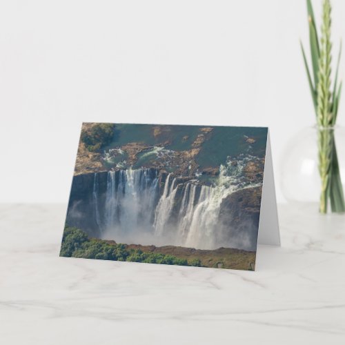 Greeting Card _ Majestic Victoria Falls