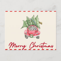 Greeting card MERRY CHRISTMAS