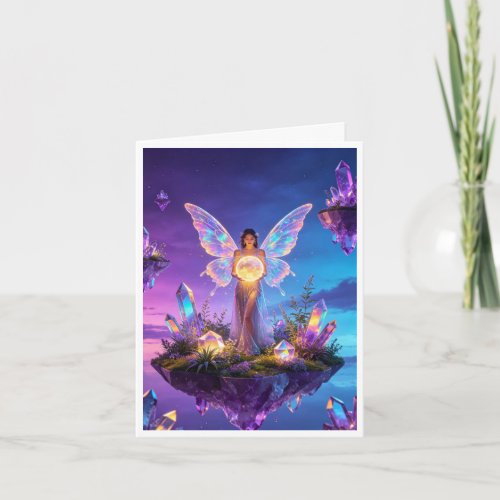 greeting card or a note card